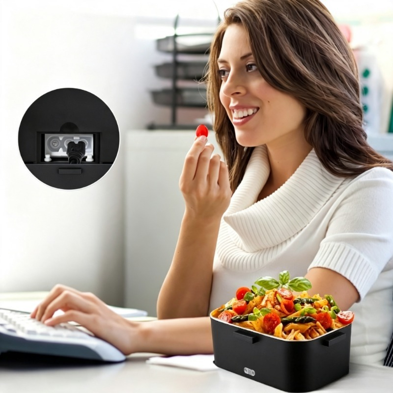 Meal Prep Microwave - Electric Heated Lunch Box 110V for
