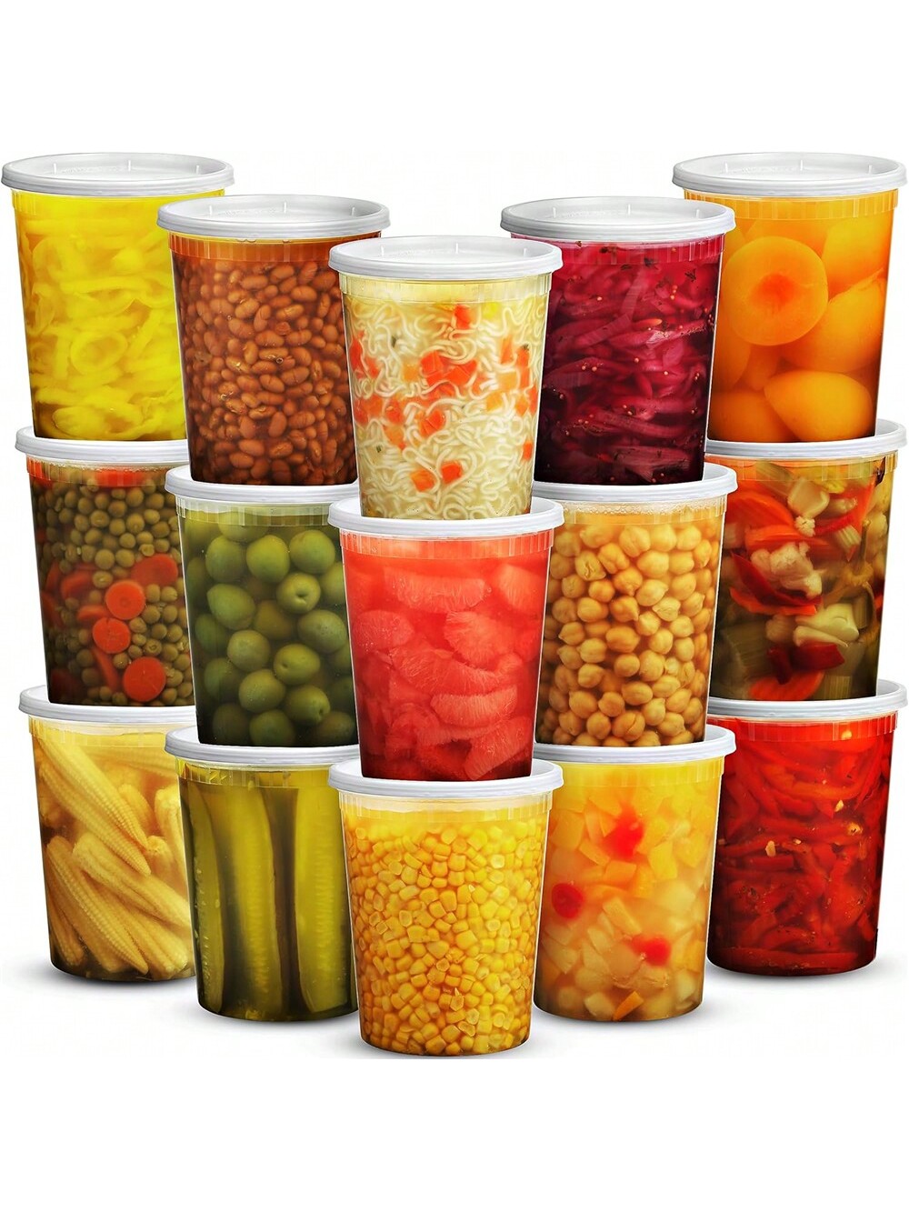 24Pack 32oz Deli Containers wi - Meal Prep Soup ulasan dan harga