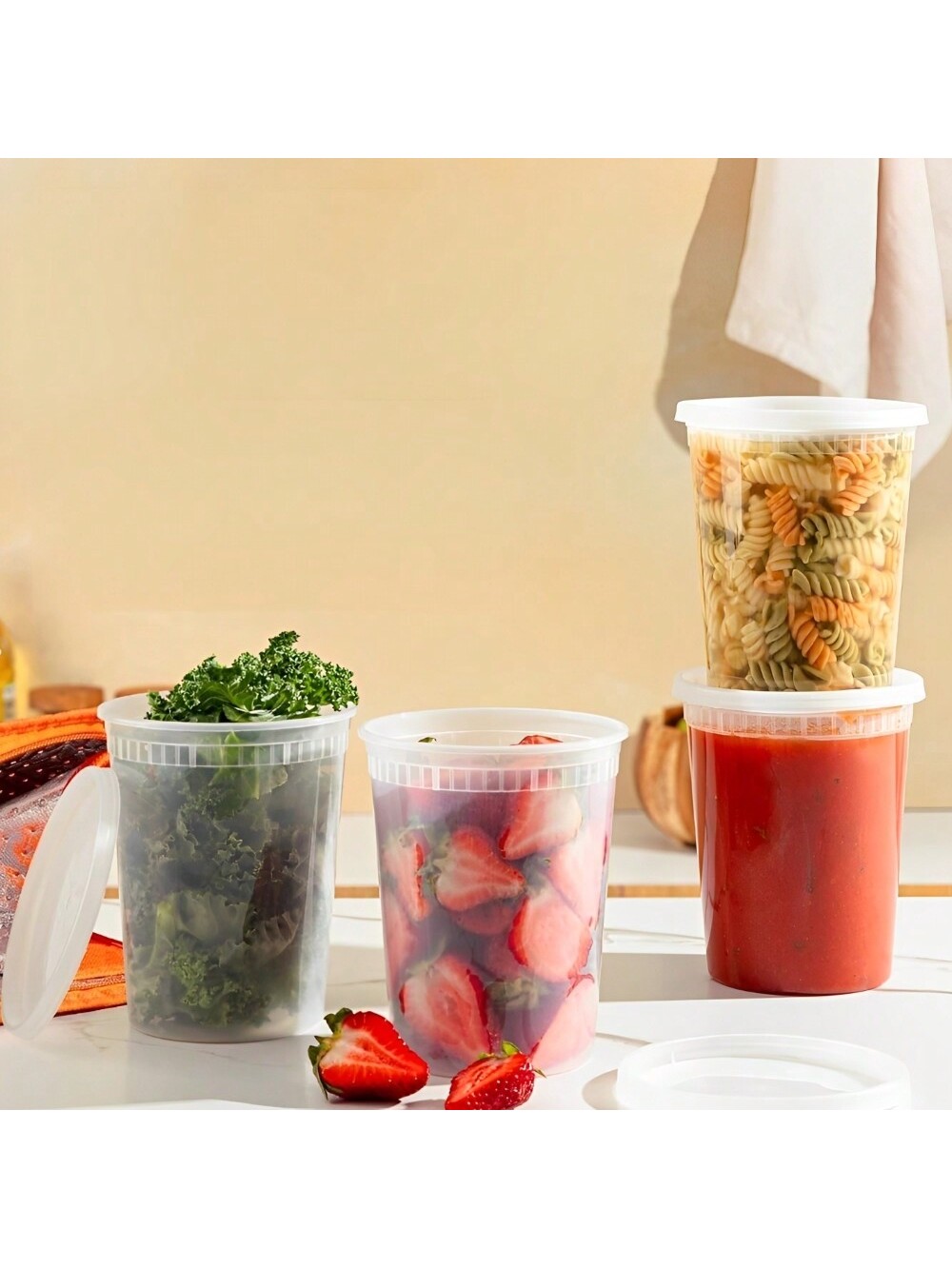 24Pack 32oz Deli Containers wi - Meal Prep Soup ulasan dan harga