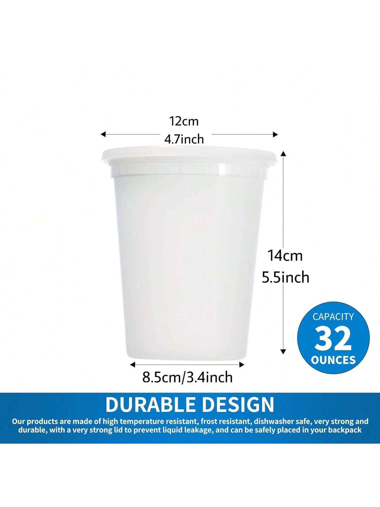 24Pack 32oz Deli Containers wi - Meal Prep Soup ulasan dan harga