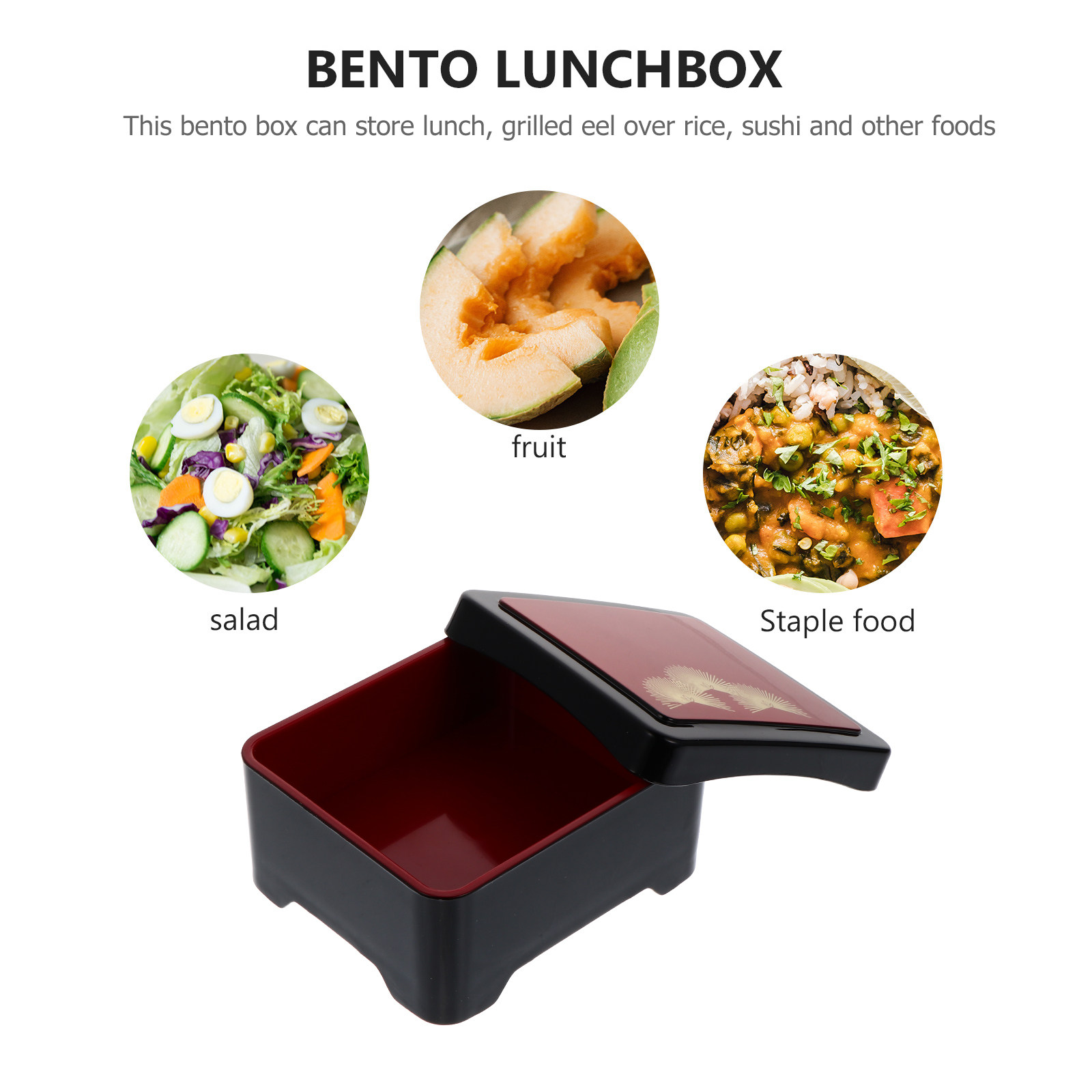 1Pcs Acrylic Bento Box Portabl - Meal Prep Container ulasan dan harga