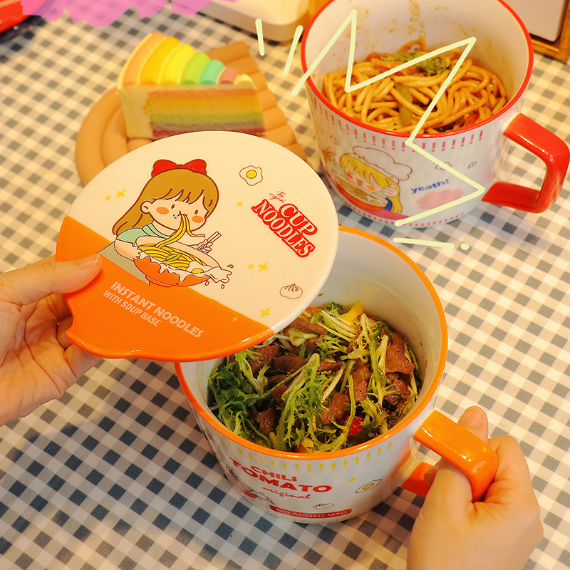 Cartoon Instant Noodle Ramen B - Meal Prep Soup ulasan dan harga