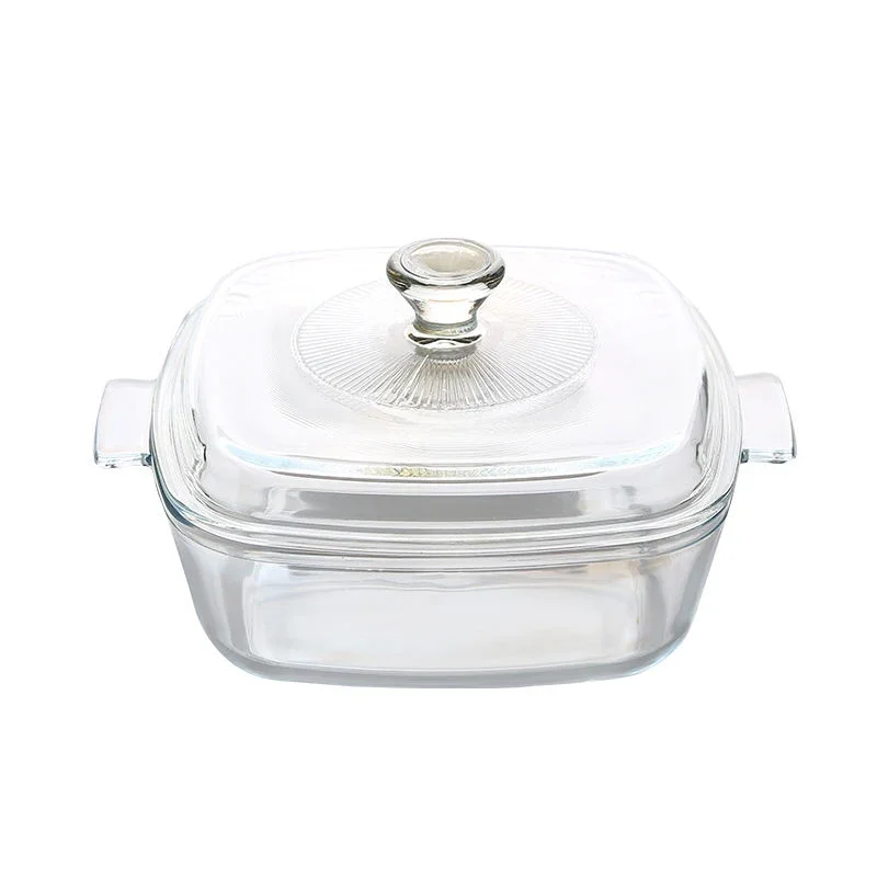 Tempered Glass Bowl with Lid H - Meal Prep Soup ulasan dan harga