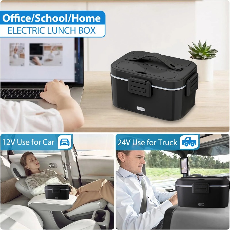 Electric Heated Lunch Box 110V - Meal Prep Microwave ulasan dan harga