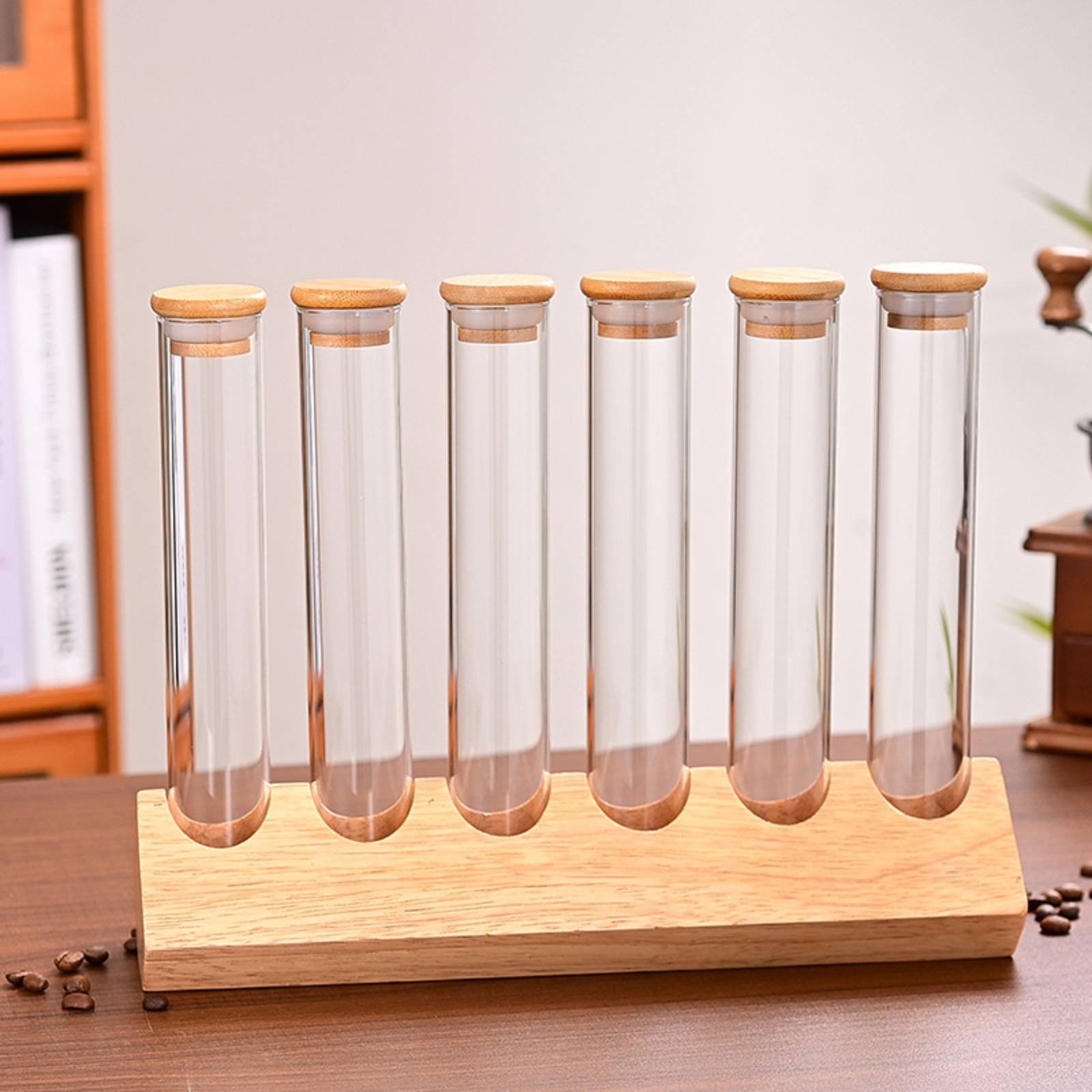 Glass Tube Container Set with  - Glass Container Set ulasan dan harga