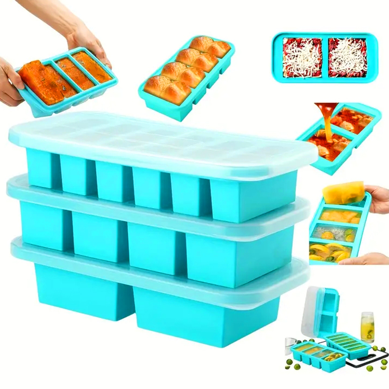2 or 3-piece Silicone Freezer  - Meal Prep Soup ulasan dan harga
