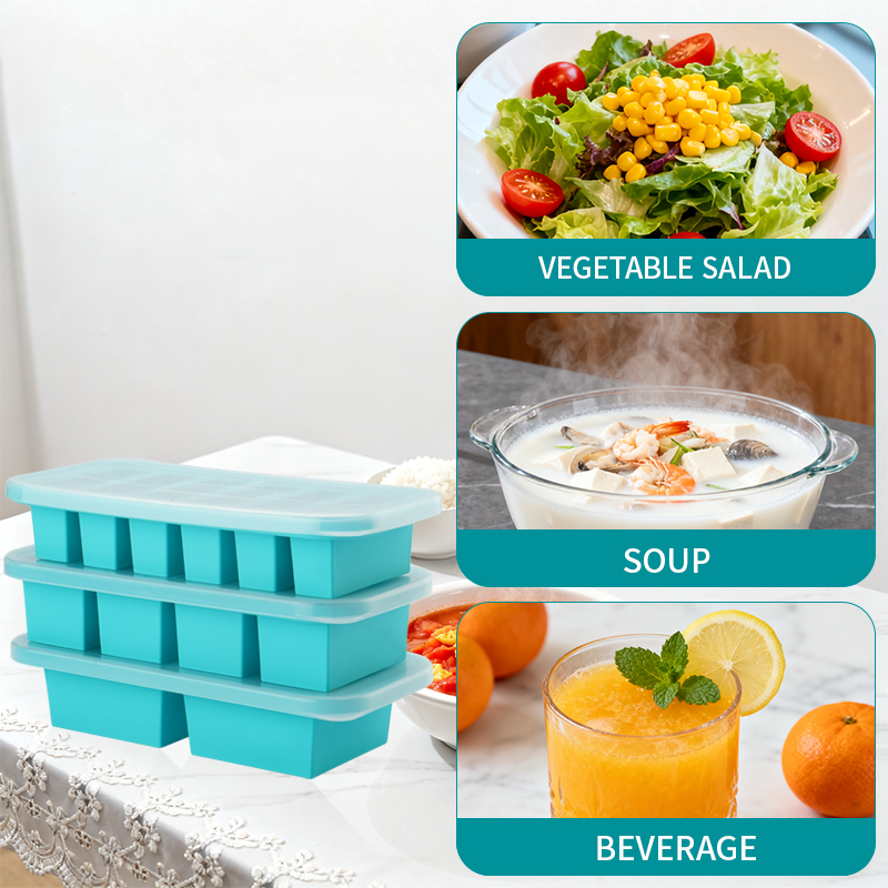 2 or 3-piece Silicone Freezer  - Meal Prep Soup ulasan dan harga