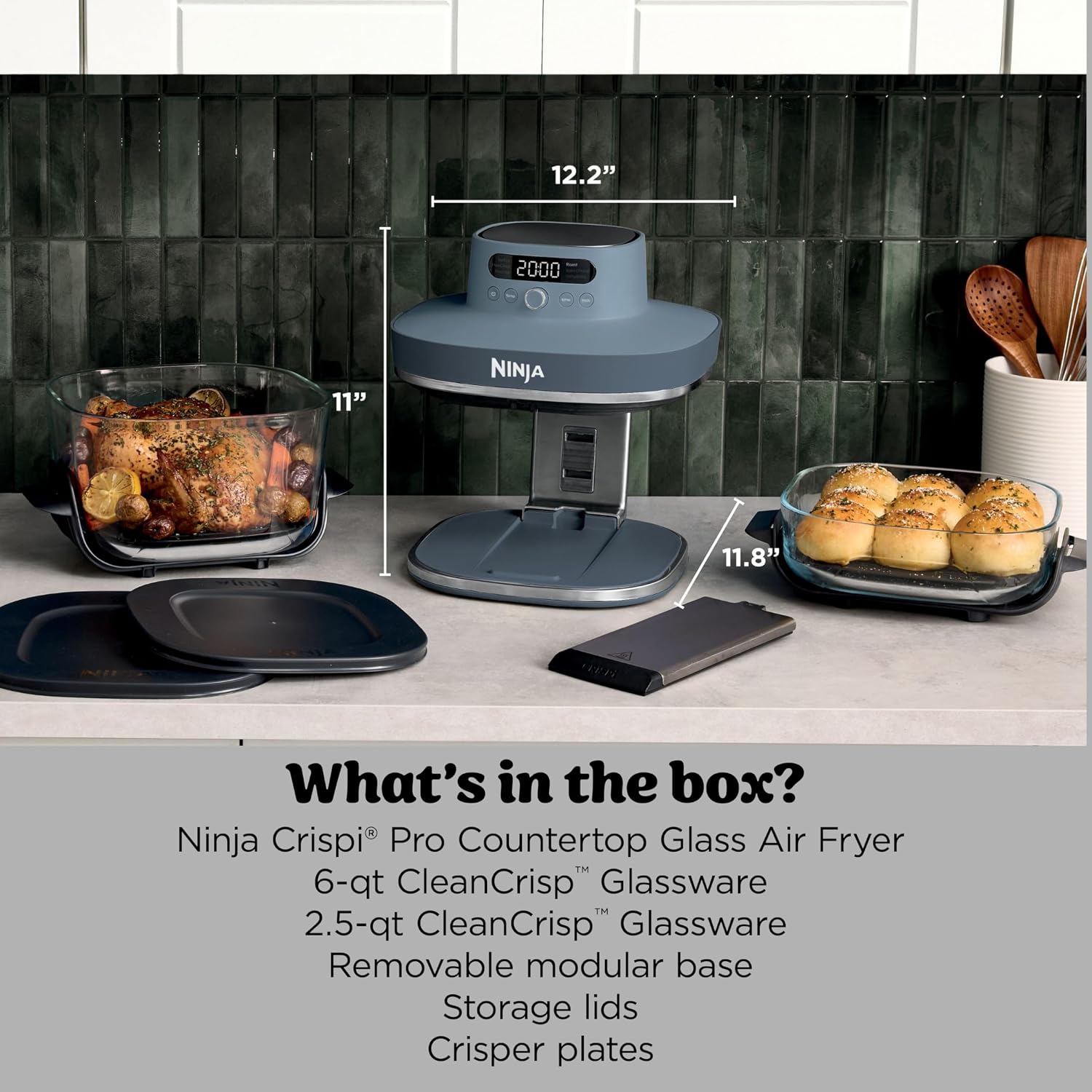 Ninja Crispi Pro 6-in-1 Glass  - Meal Prep Microwave ulasan dan harga