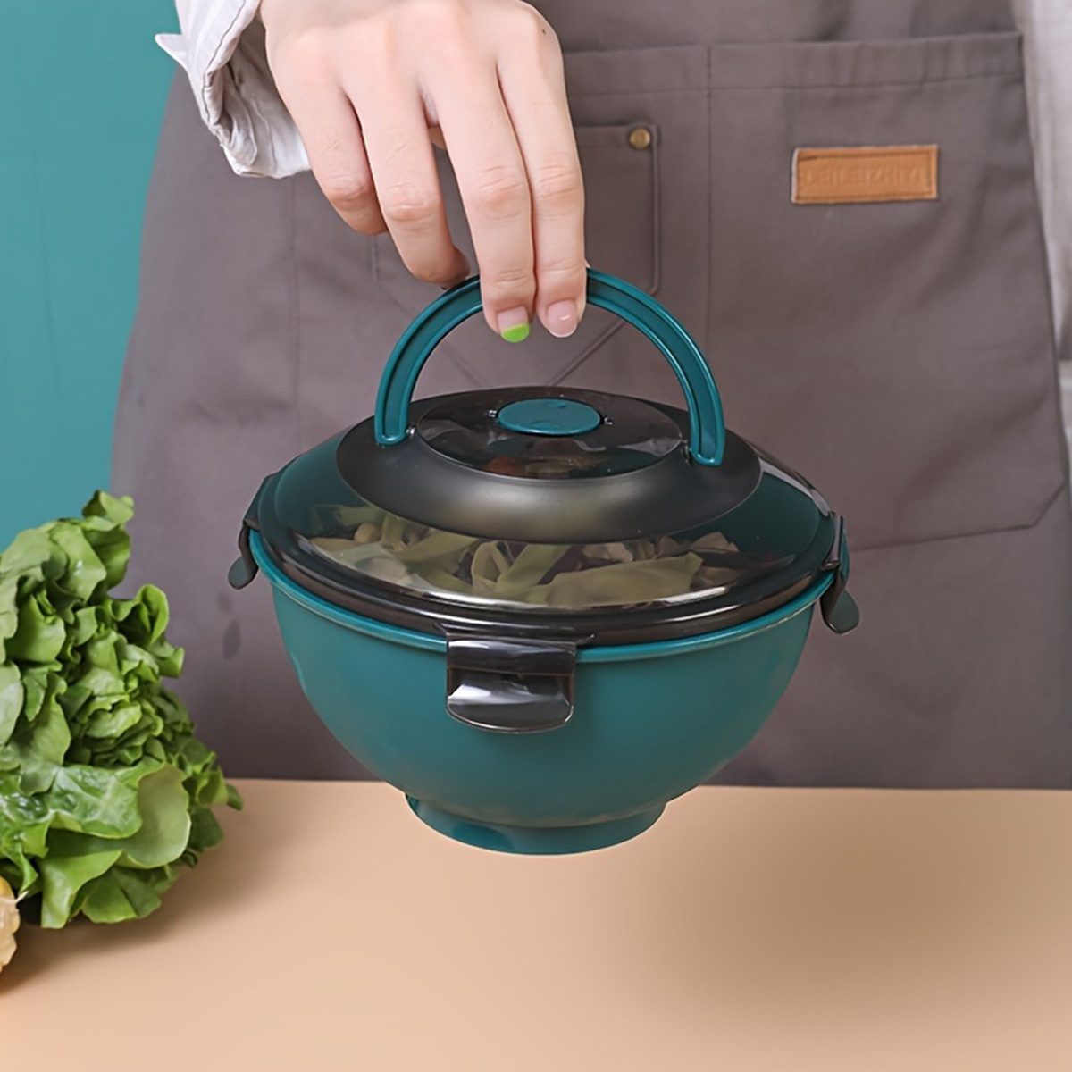 Portable Salad Noodle Soup Bow - Meal Prep Soup ulasan dan harga