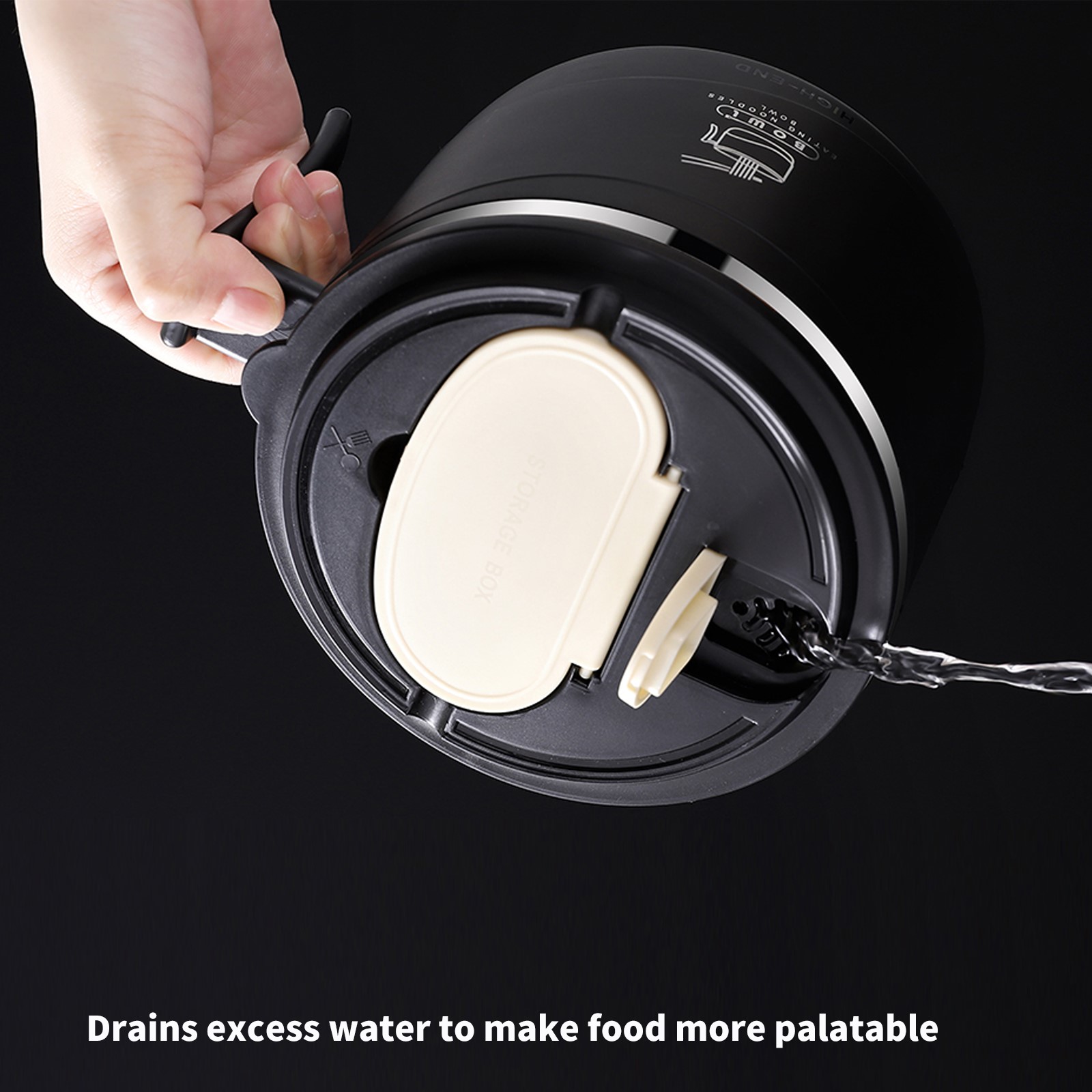 1300ml Ramen Bowl With Lid Sta - Meal Prep Soup ulasan dan harga