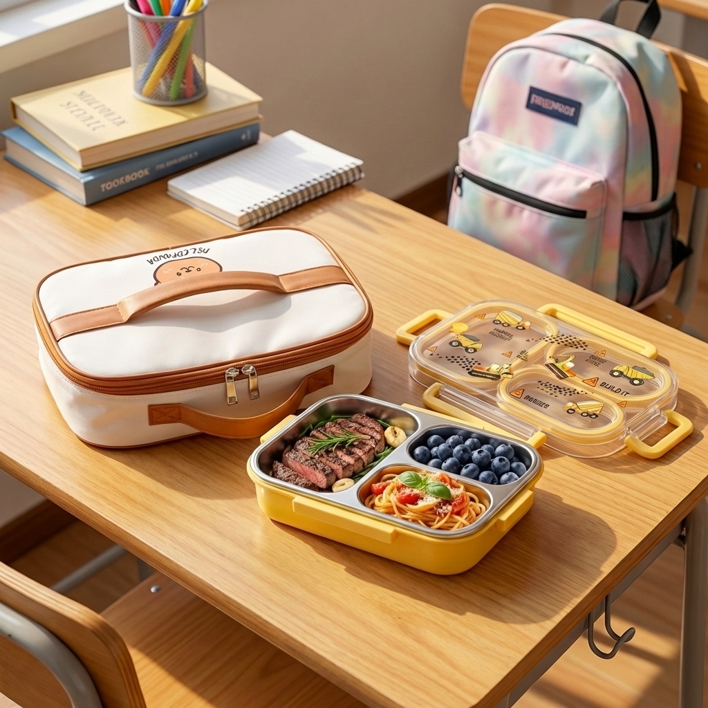 900ML Cute 304 Stainless Steel - Meal Prep Microwave ulasan dan harga
