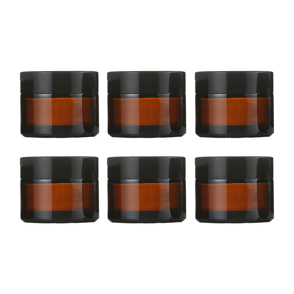6Pcs Makeup Bottles Set Empty  - Glass Container Set ulasan dan harga