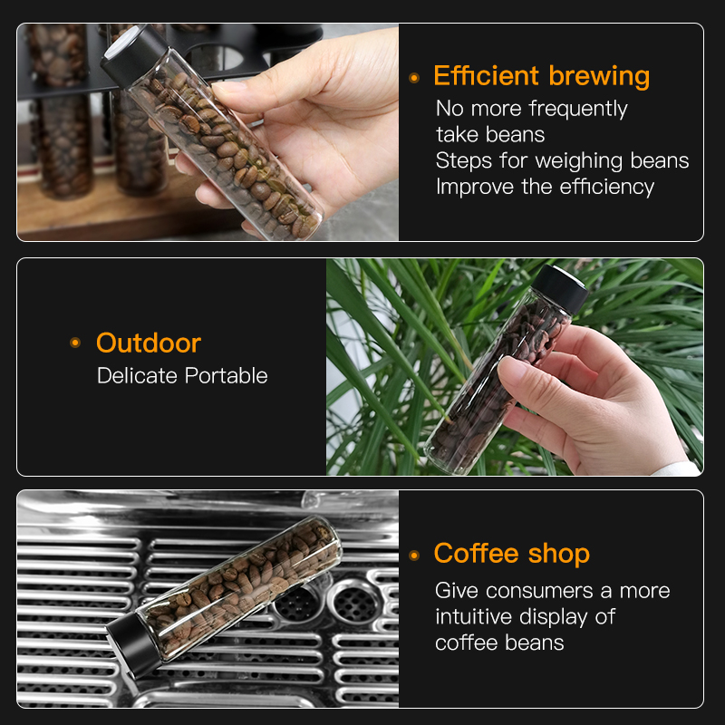AliKisscafe Coffee Beans Stora - Glass Container Set ulasan dan harga