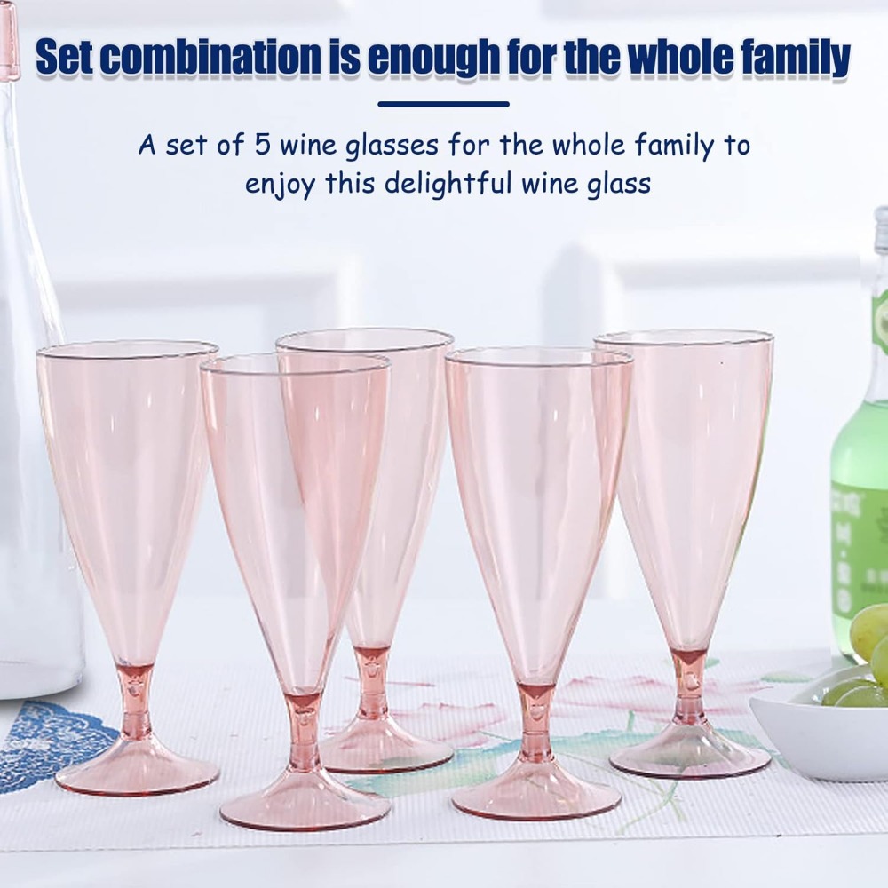 New Plastic Foldable Champagne - Glass Container Set ulasan dan harga