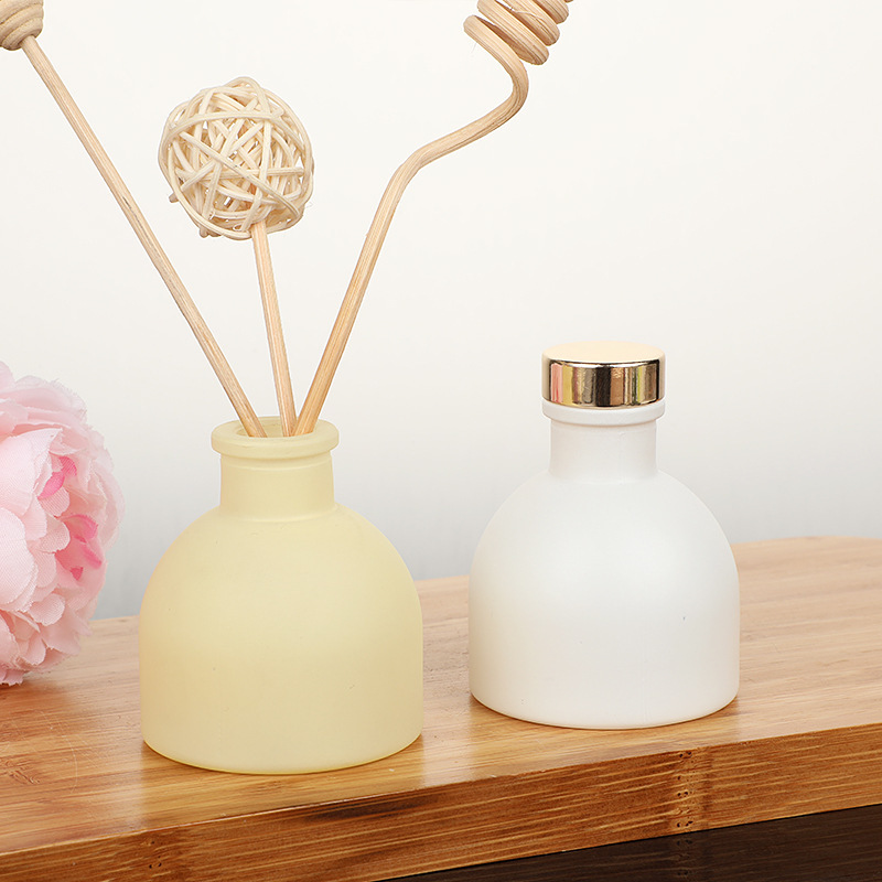 1pc 50ml Empty Pink/White/Yell - Glass Container Set ulasan dan harga