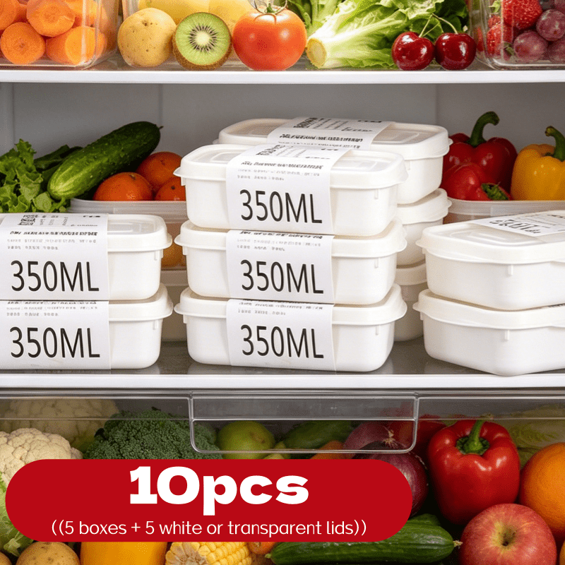 10Pcs Reusable Stackable Food  - Meal Prep Container ulasan dan harga