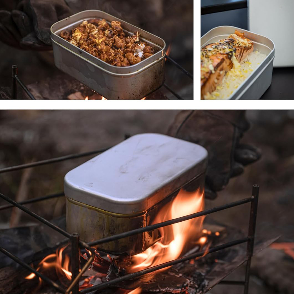 Foldable Bento Box Handle, Lun - Meal Prep Container ulasan dan harga