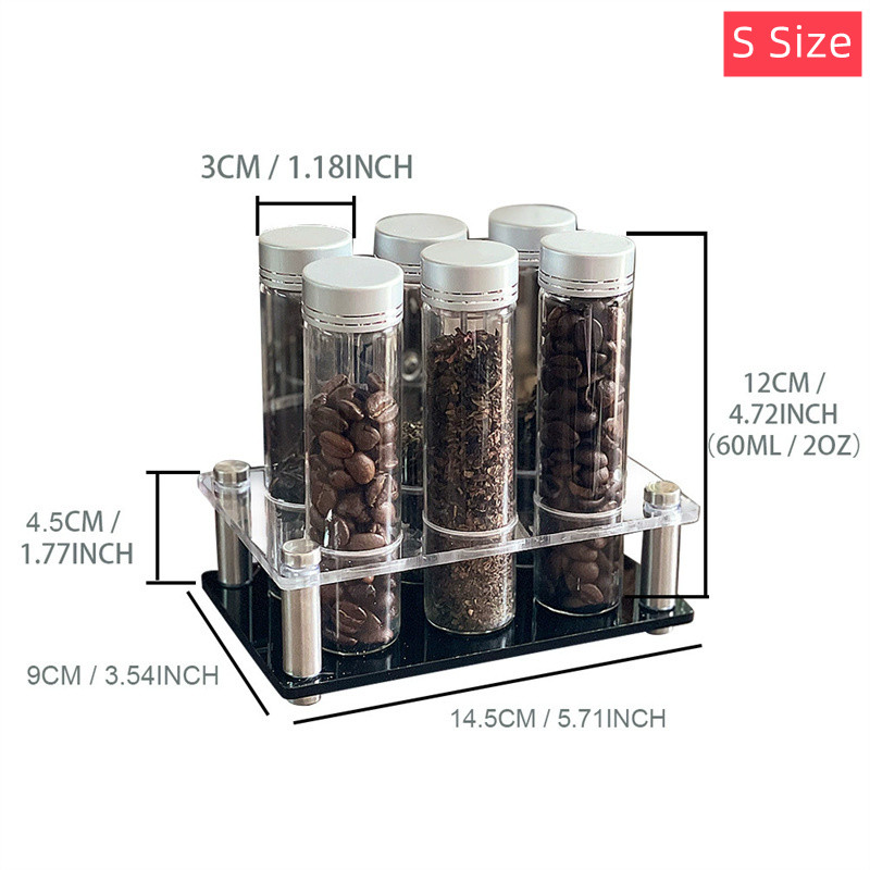 Coffee Beans Storage Container - Glass Container Set ulasan dan harga